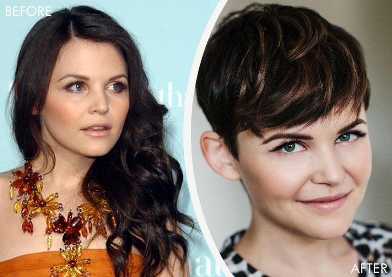 Top 10 Hollywood Celebrities With Their Short Hair Transformations